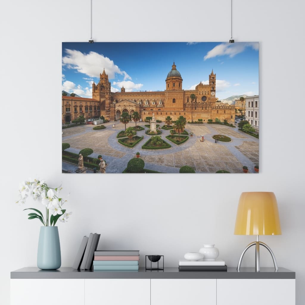 Poster Palermo, Italien, Zimmerdekoration, Wandposter